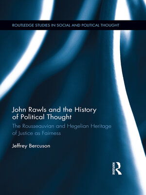 cover image of John Rawls and the History of Political Thought